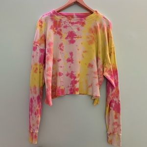 Brandy Melville Thermal Tye Die Top